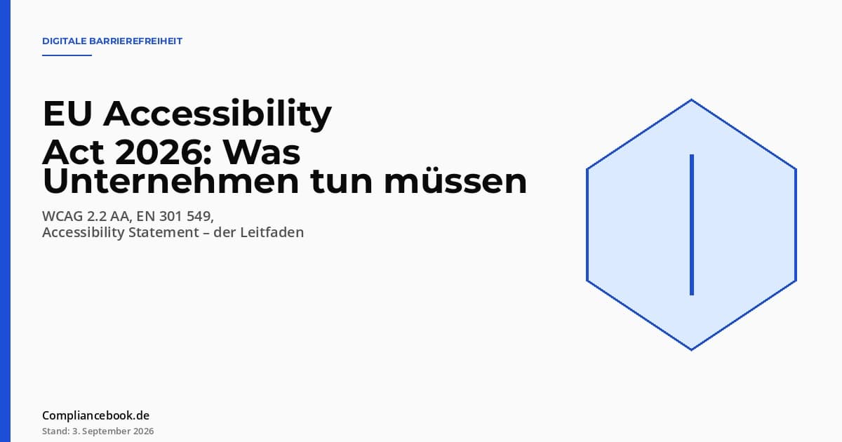 Editorial Hero: EU Accessibility Act – Schild-Symbol als Metapher für digitale Barrierefreiheit und den Schutz vor Diskriminierung